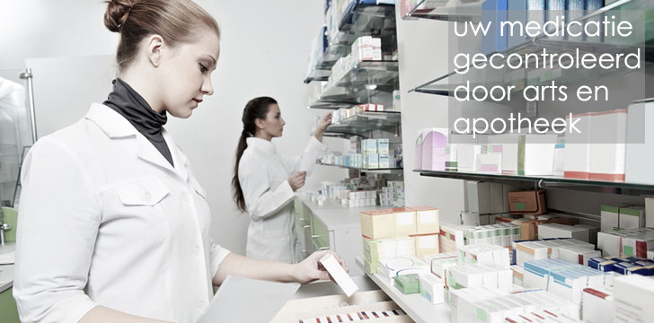 Uw medicatie gecontroleerd door arts en apotheek