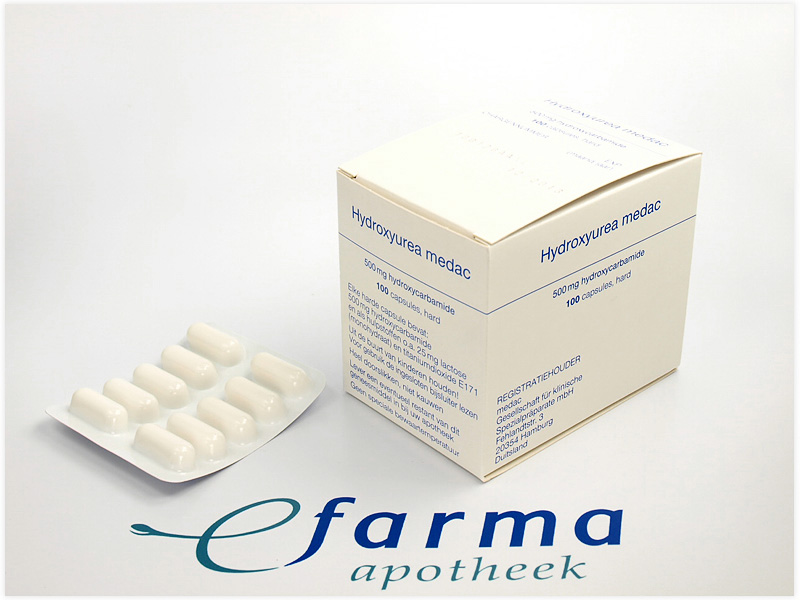 hydrea 500mg hard capsules pil