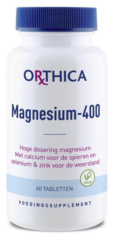 Worden slinger Definitie Orthica Magnesium-400 Tablet