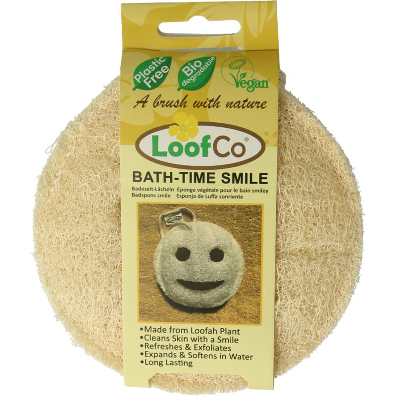 Douche en Bad Spons Smiley Bio