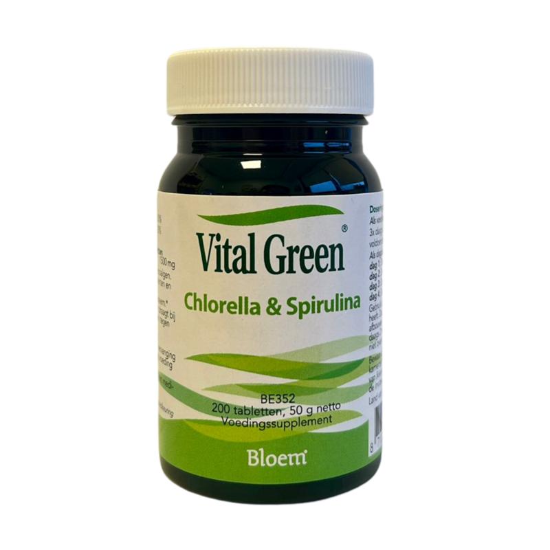 Vital Green Chlorella & Spirulina Tablet