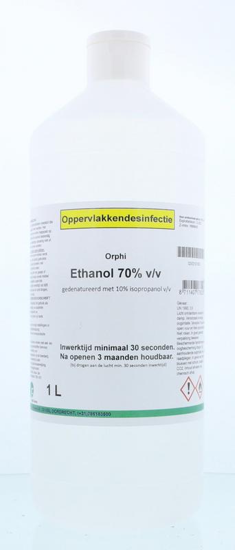 Alcohol 70% + Ipa 10% Orphi
