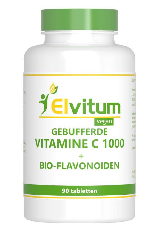 Elvitum Gebufferde Vitamine C Tablet 1000mg