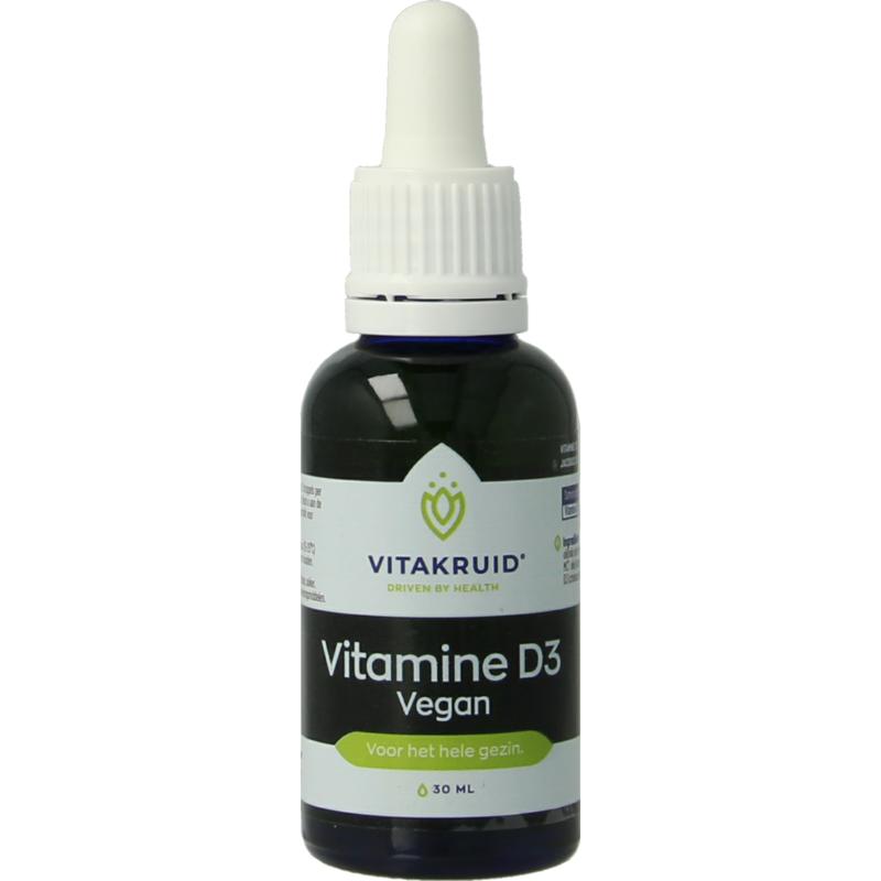 Vitamine D3 Vitakruid Vegan Druppels