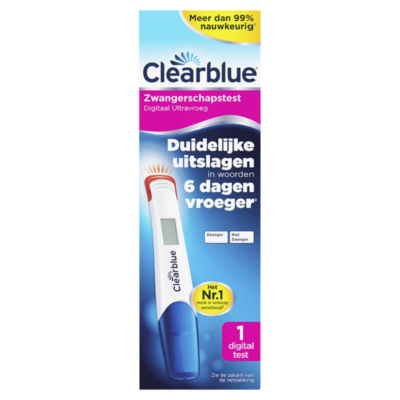 Zwangerschapstest Digitaal Ultravroeg (10 Miu/ml)