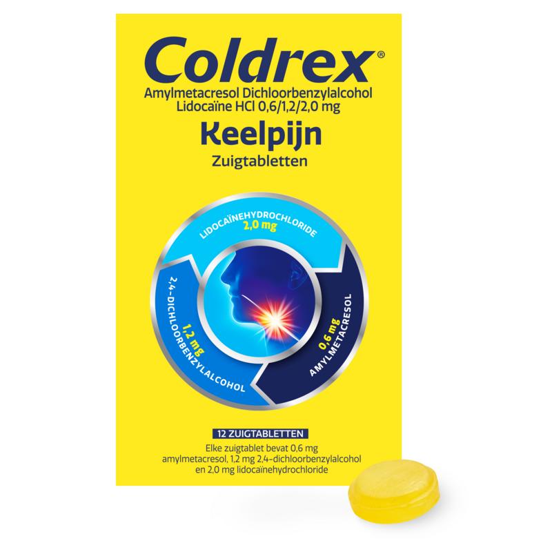 Coldrex Keelpijn Zuigtablet