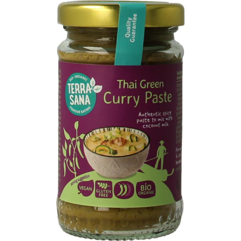 Thaise Groene Currypasta Bio