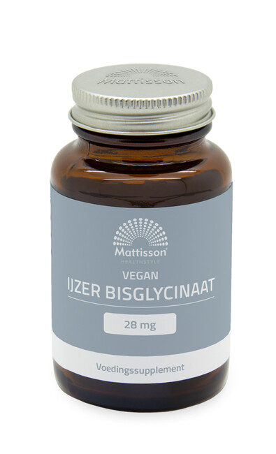 Vegan Ijzer Bisglycinaat 28mg