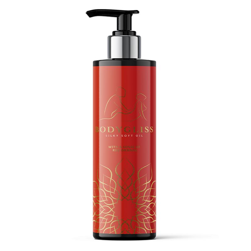 Silky Soft Massageolie Red Orange