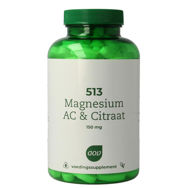 Aov 513 Magnesium Ac & Citraat Tablet 150mg