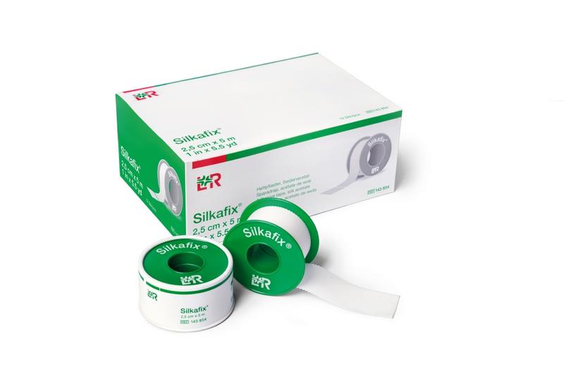 Silkafix Hechtpl Kunstzijde Latexvrij 5mx2,5cm