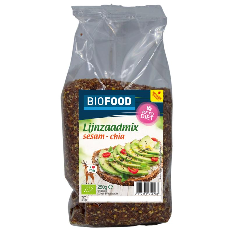 Lijnzaadmix Sesam Chia Bio