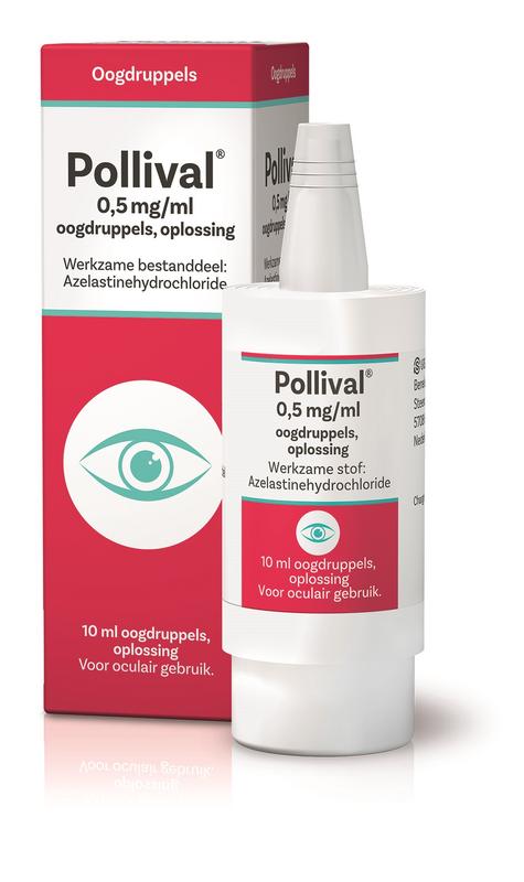 Pollival Oogdruppels 0,5mg/ml Flacon 10ml