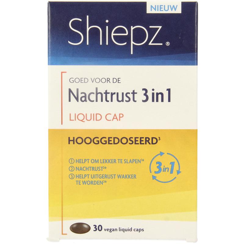 Shiepz Nachtrust 3in1 Hooggedoseerd Capsule