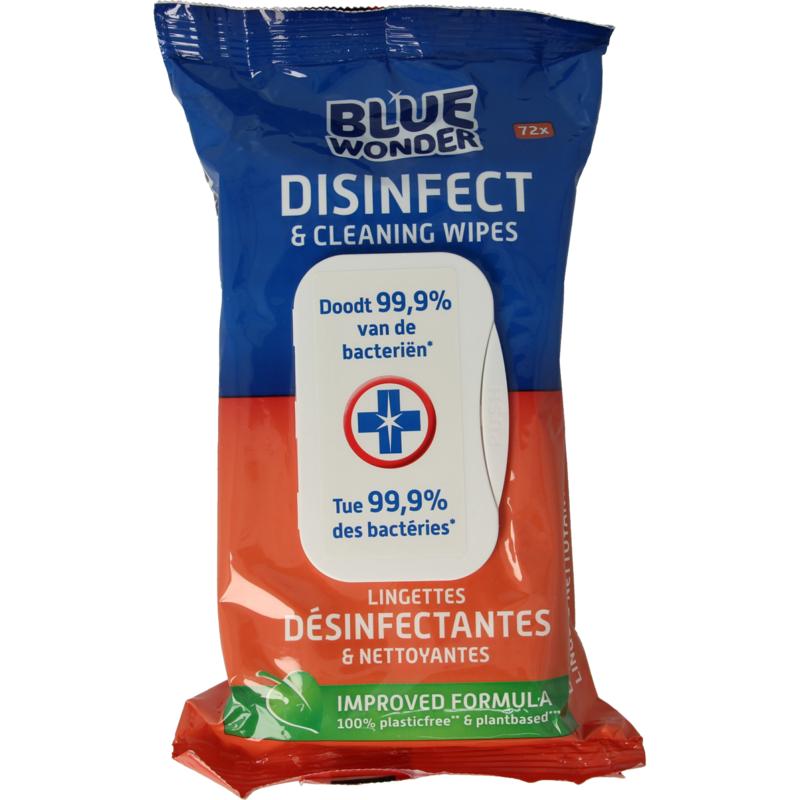 Blue Wonder Desinfect Doekjes