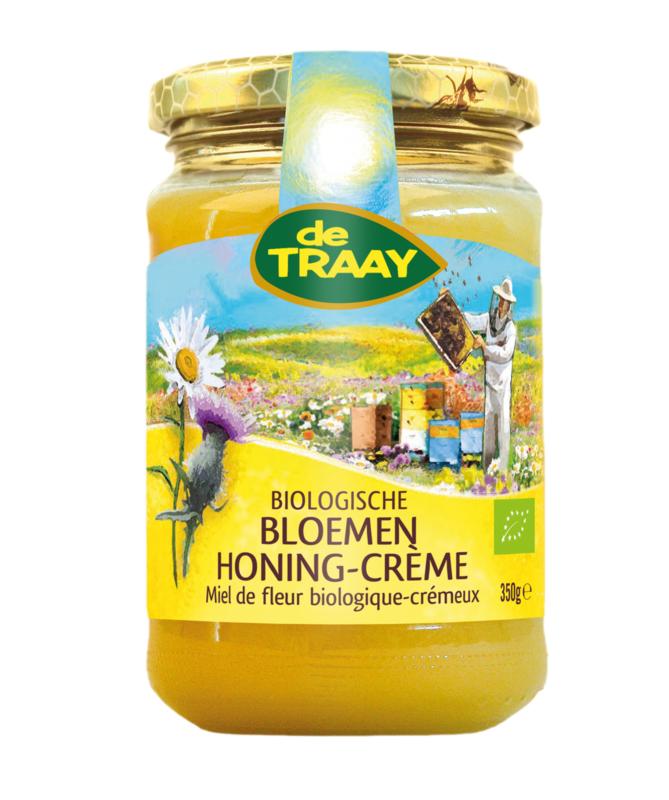 Bloemen Honing Creme Bio