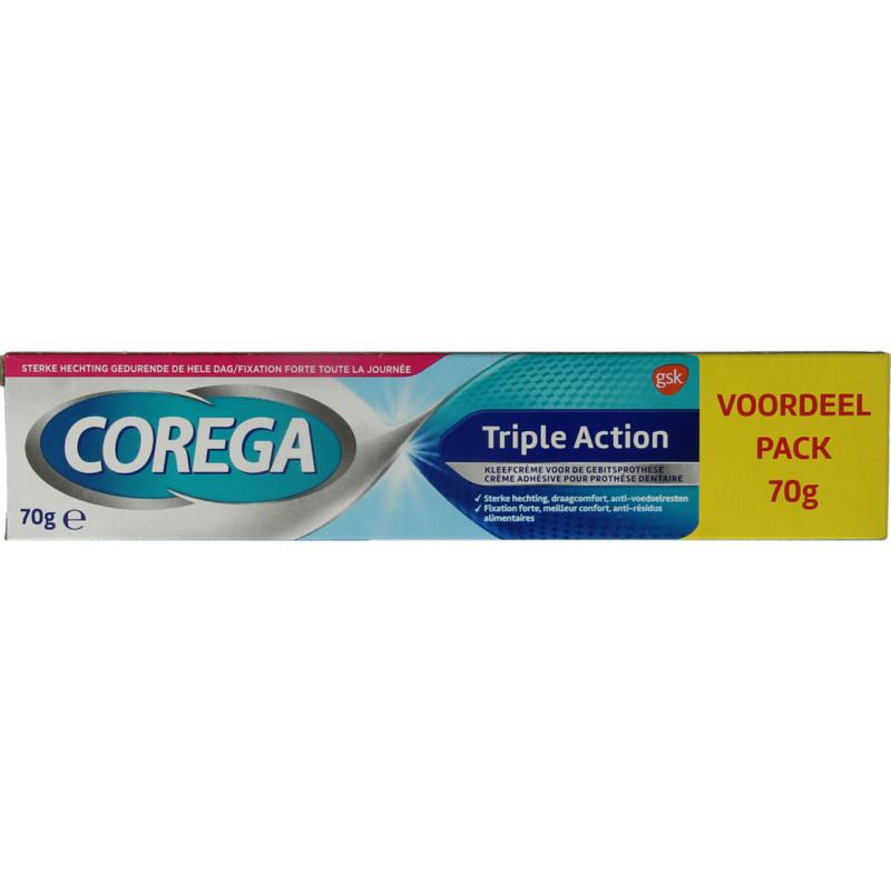 Product Corega Triple Action Creme