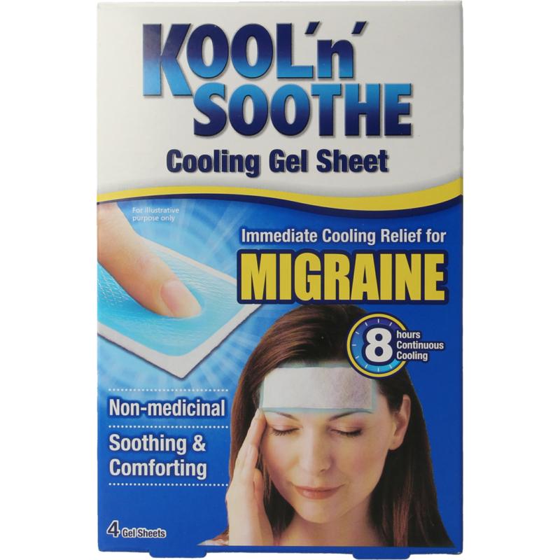 Kool`N`Soothe Cooling Gel Sheet