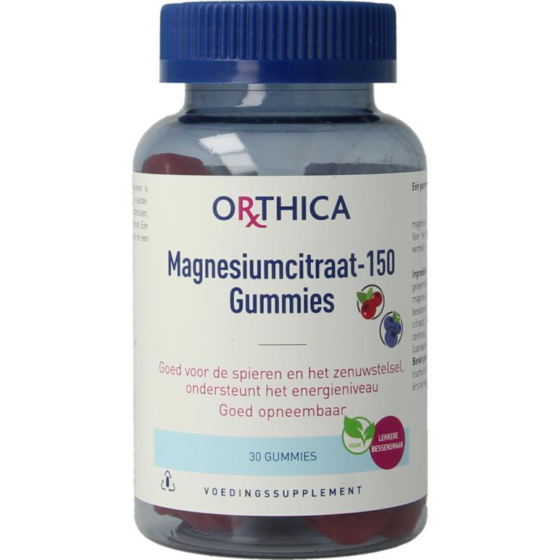 Orthica Magnesiumcitraat-150 Gummie