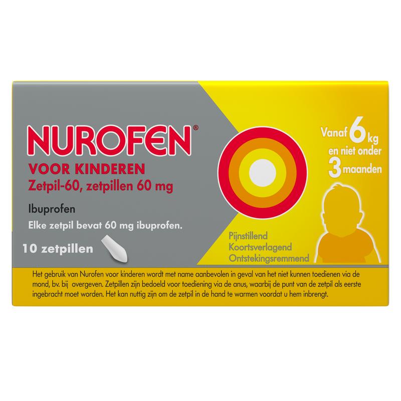 Nurofen Voor Kind Zetpil 60mg