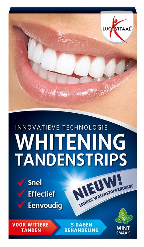 Lucovitaal Whitening Tandenstrip