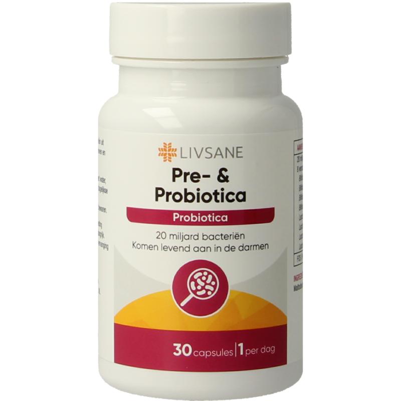 Pre- & Probiotica Livsane Capsule