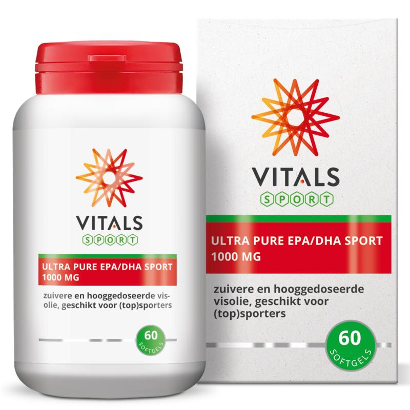 Vitals Ultra Pure Epa/Dha Sport Softgel Cap 1000mg