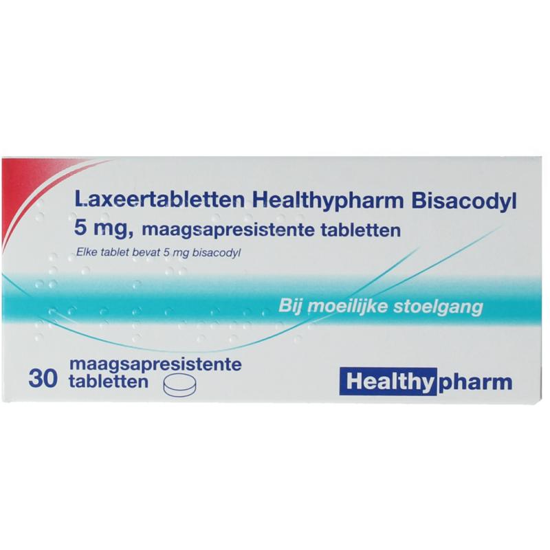 Laxeertablet Healthypharm Bisacodyl Tablet Msr 5mg