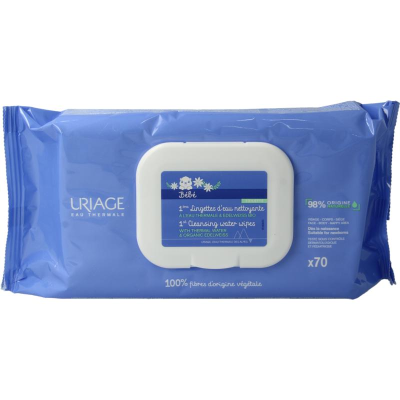 Uriage Bebe 1ere Lingette D`Eau Nettoyante