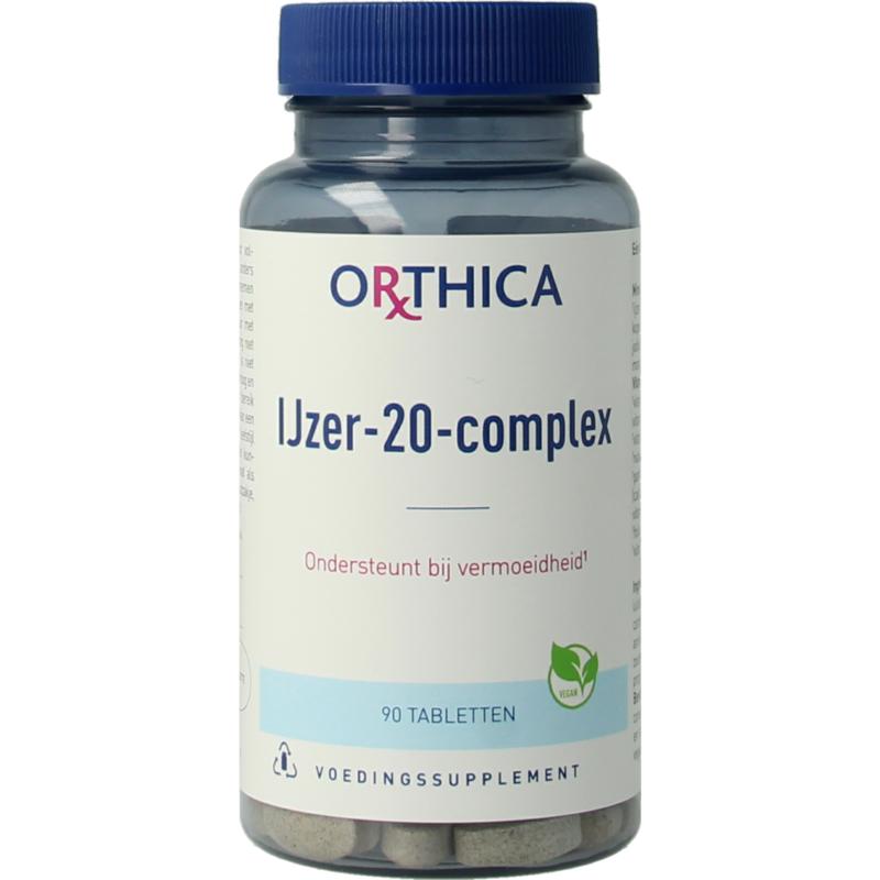 Orthica Ijzer-20-Complex Tablet