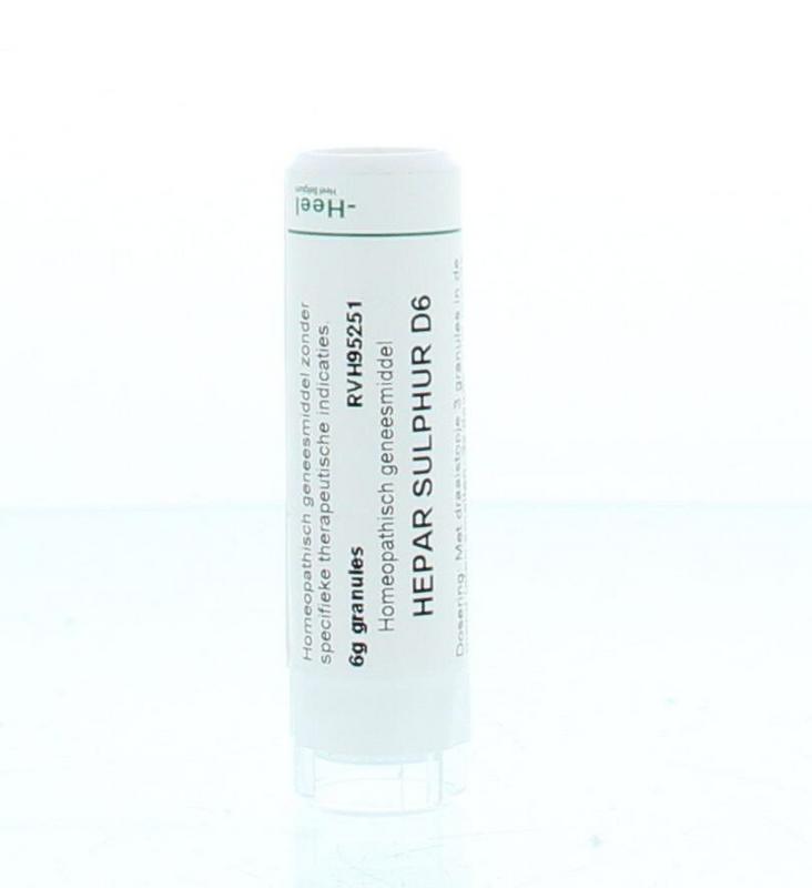 Heel Hepar Sulphur D6 Granule