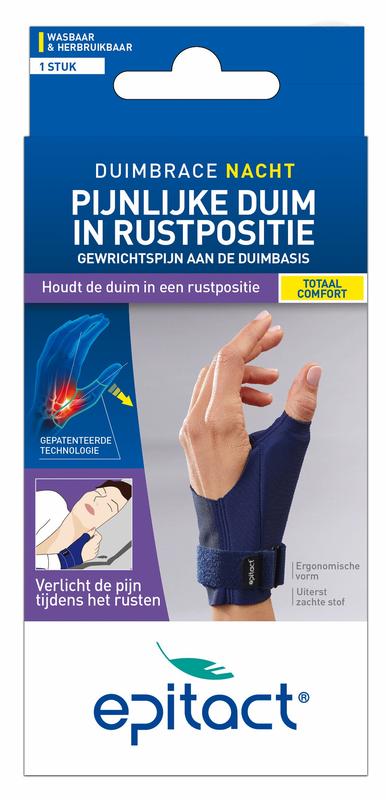 Epitact Duim Orthese Nacht Links L