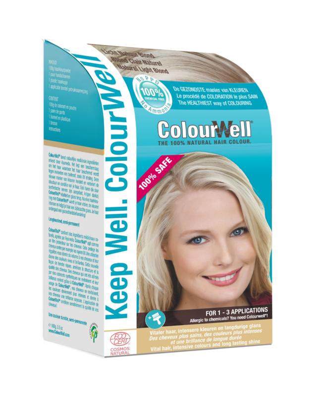 100% Natuurlijke Haarkleur Licht Natuur Blond