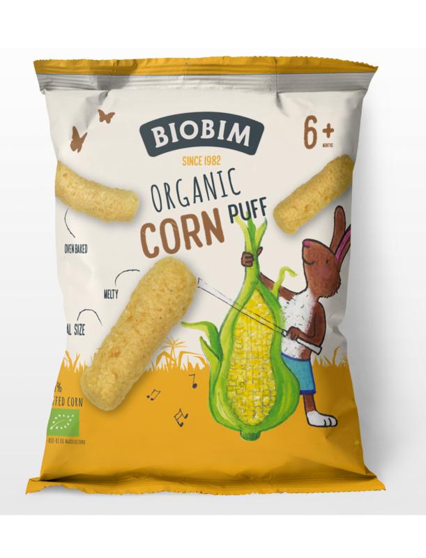 Corn Puff 6+ Maanden Bio
