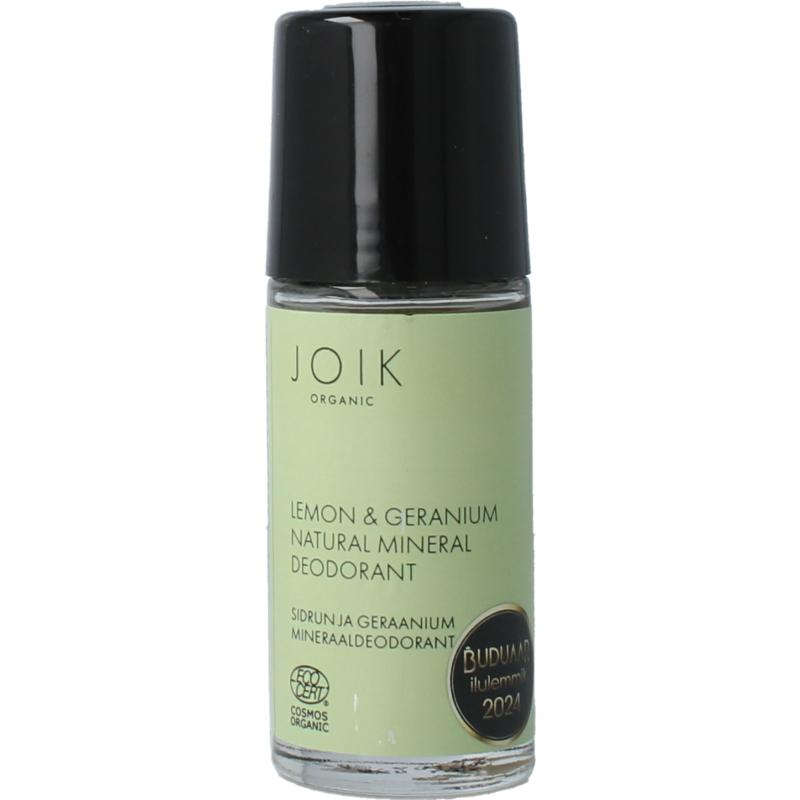 Lemon & Geranium Mineral Deodorant Vegan