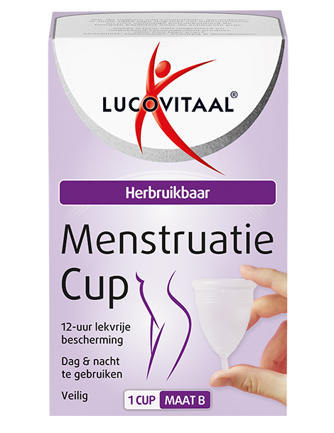 Lucovitaal Menstruatie Cup Maat B