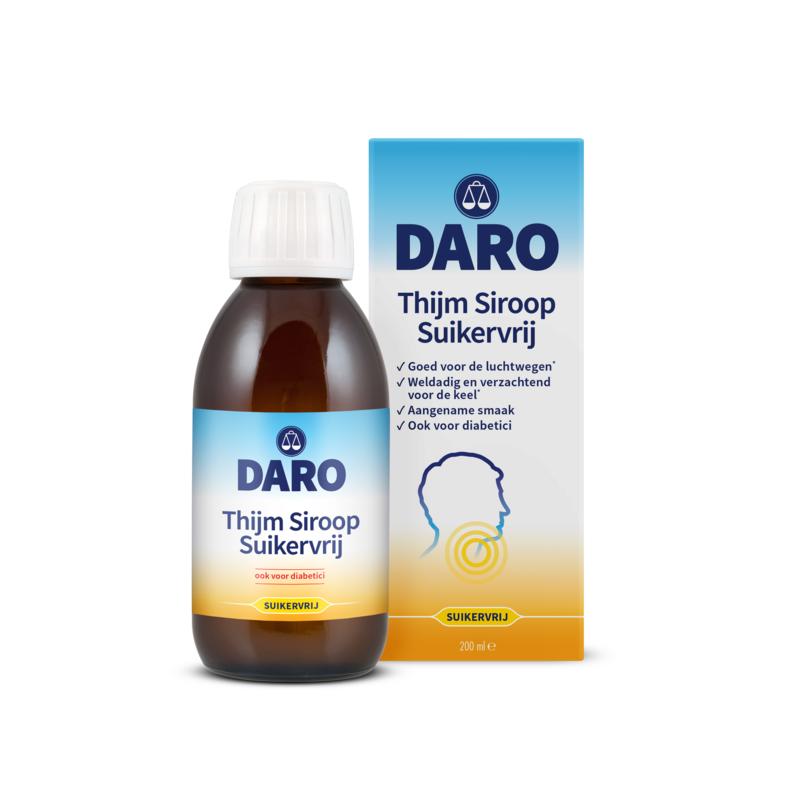Daro Thijmsiroop Suikervrij