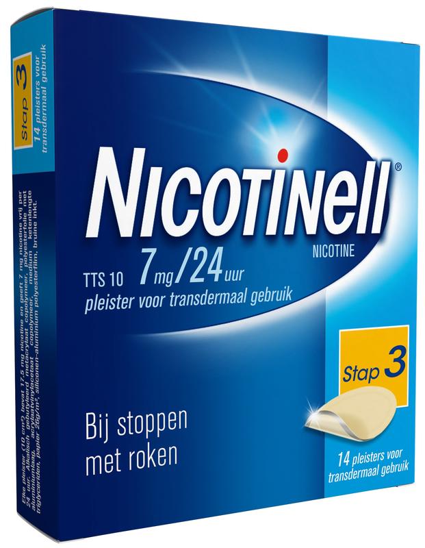 Nicotinell Pleister 7mg/24uur (Tts10)