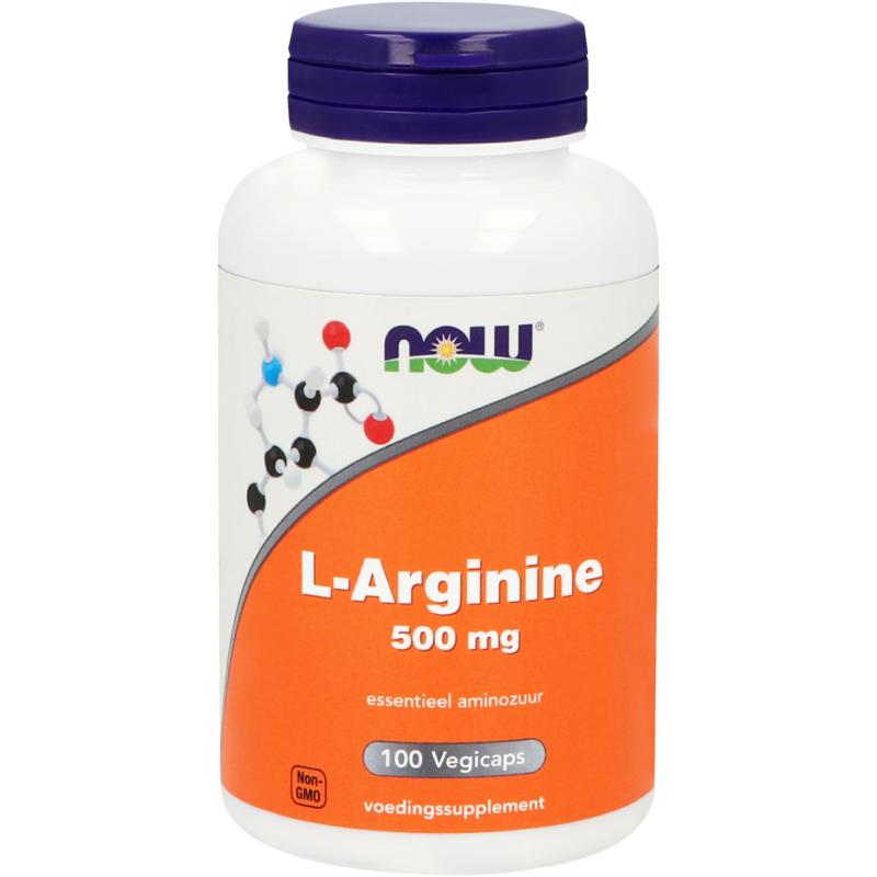 Now L-Arginine 500mg Capsule 1020