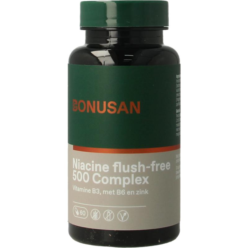 Bonusan Niacine Flush-Free 500 Vcaps