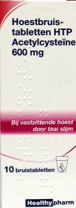 Hoestbruistablet Htp Acetylcysteine Bruistab 600mg
