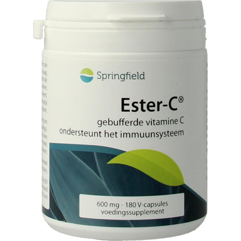 Product Springfield Ester C Vit C met 10% Bioflavon Vcaps