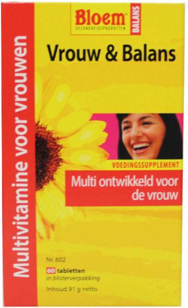 Bloem Vrouw & Balans Tablet