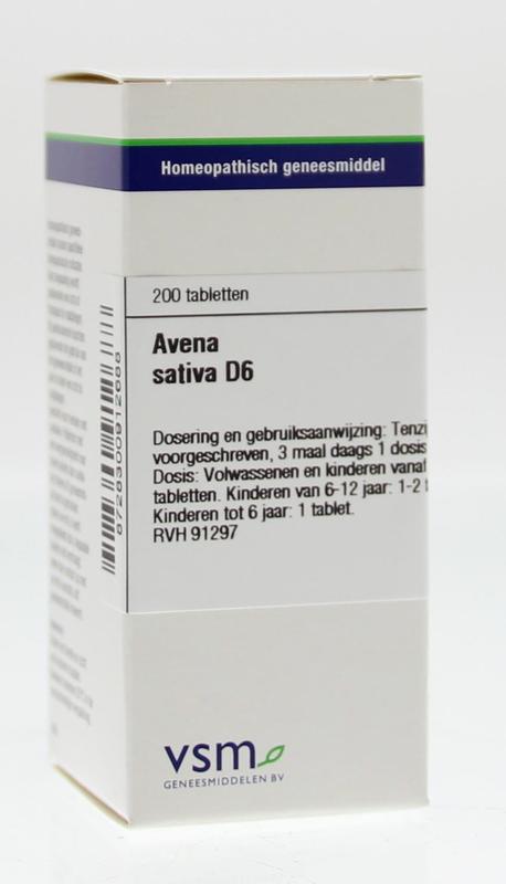 Vsm Avena Sativa D6 Tablet