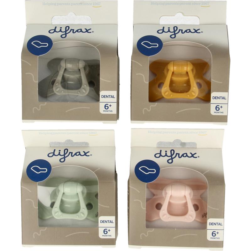Difrax Fopspeen Dental met Ring 6+ Mnd