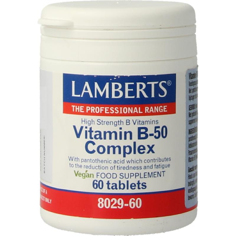 Product Vitamine B Complex Lamberts Tablet  50mg