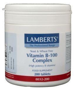 Vitamine B 100 Complex Lamberts Tablet