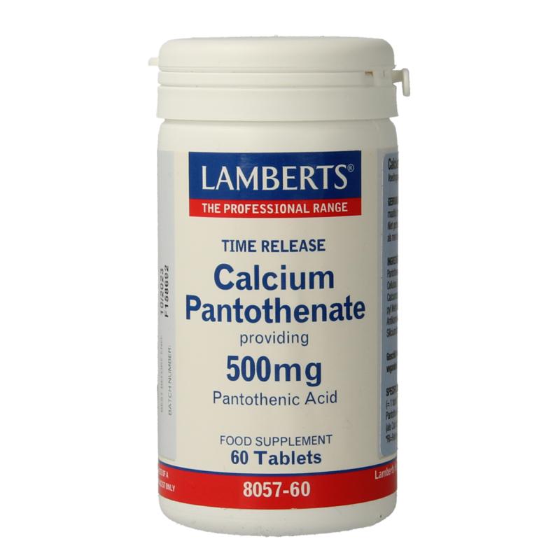 Calcium Pantothen T/R Lamberts Tablet 500mg