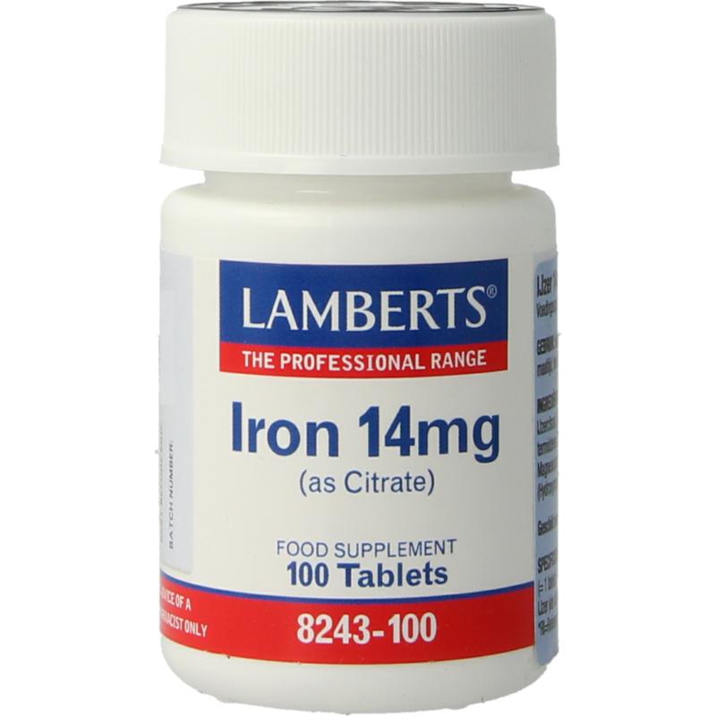 Iron Lamberts Tablet 14mg