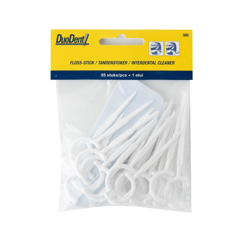 Duodent Floss-Stick/Tandenstoker + 1 Etui 585